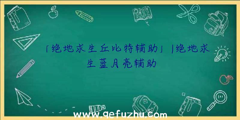 「绝地求生丘比特辅助」|绝地求生蓝月亮辅助